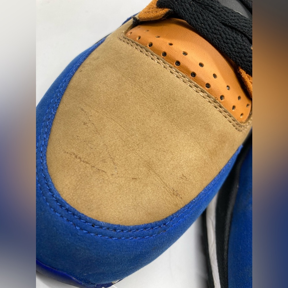 Nike Athletic Shoes - Blue, Tan, and Orange - Picture 5 of 13